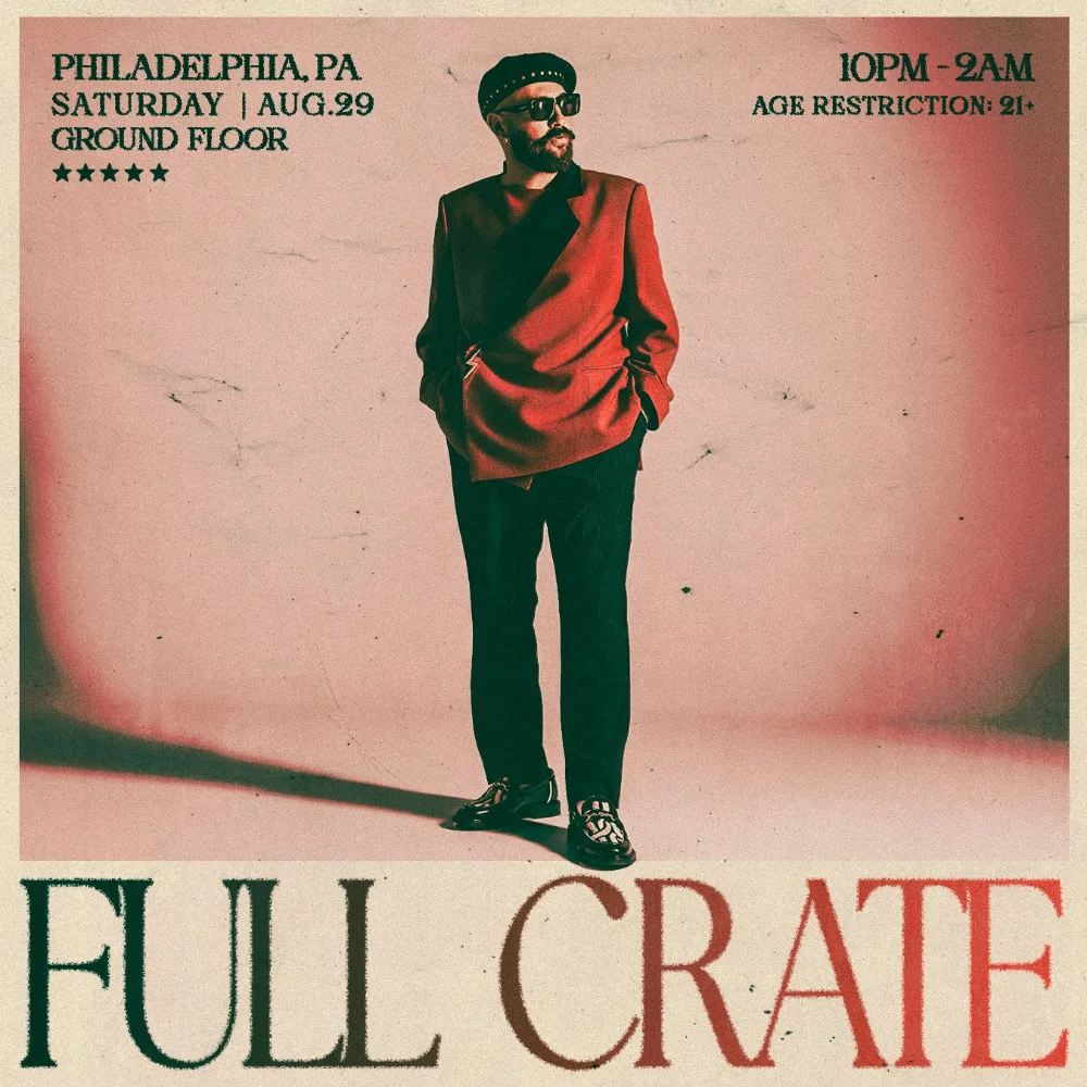 Full Crate — event flyer