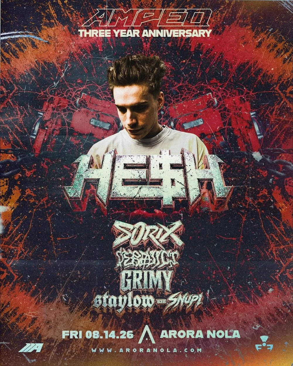 HE$H — event flyer