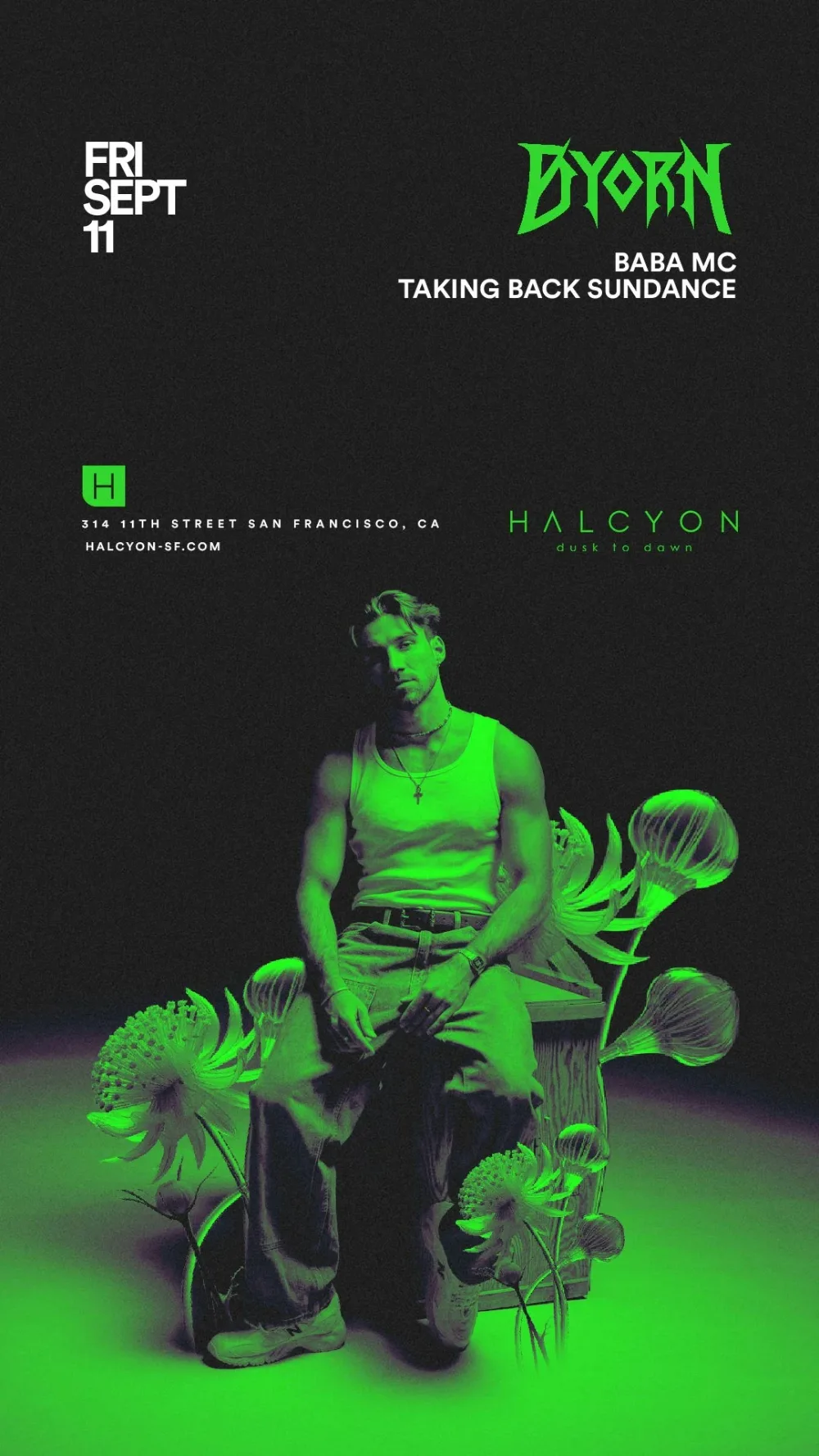 BYØRN — event flyer