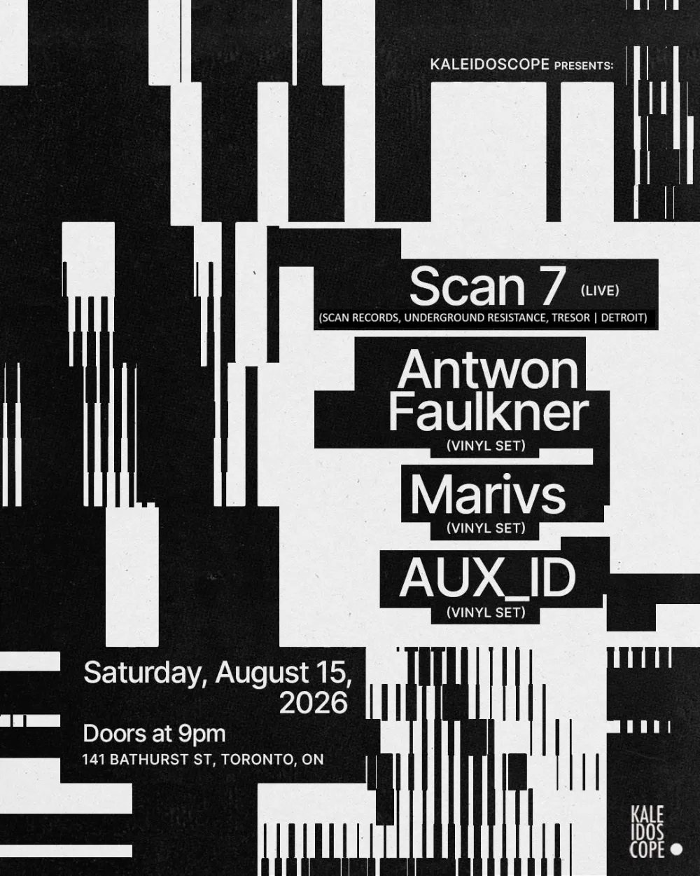 Antwon Faulkner — event flyer