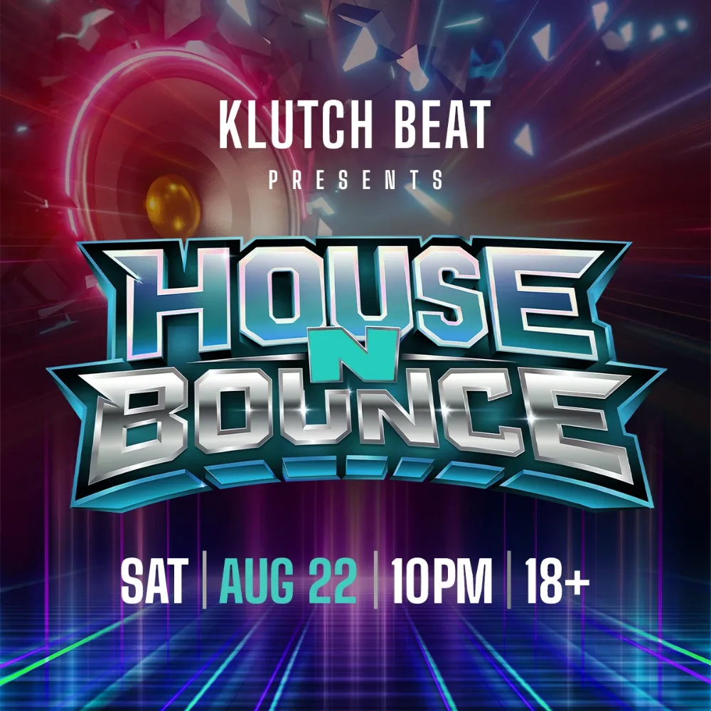 House N Bounce — event flyer