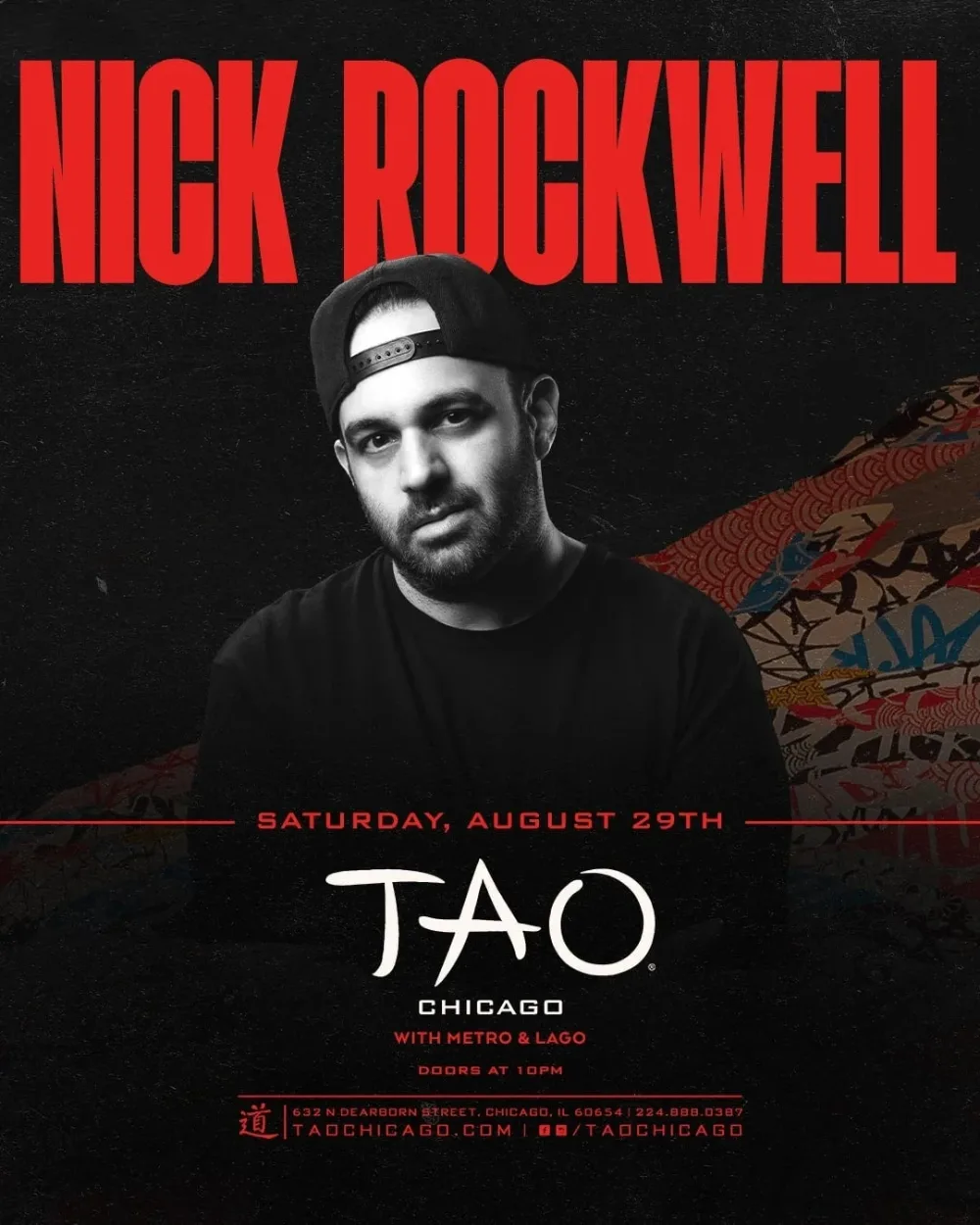 Nick Rockwell — event flyer