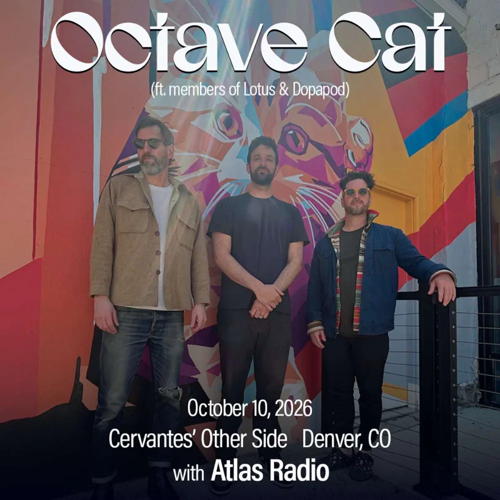Octave Cat, Solar Circuit — event flyer