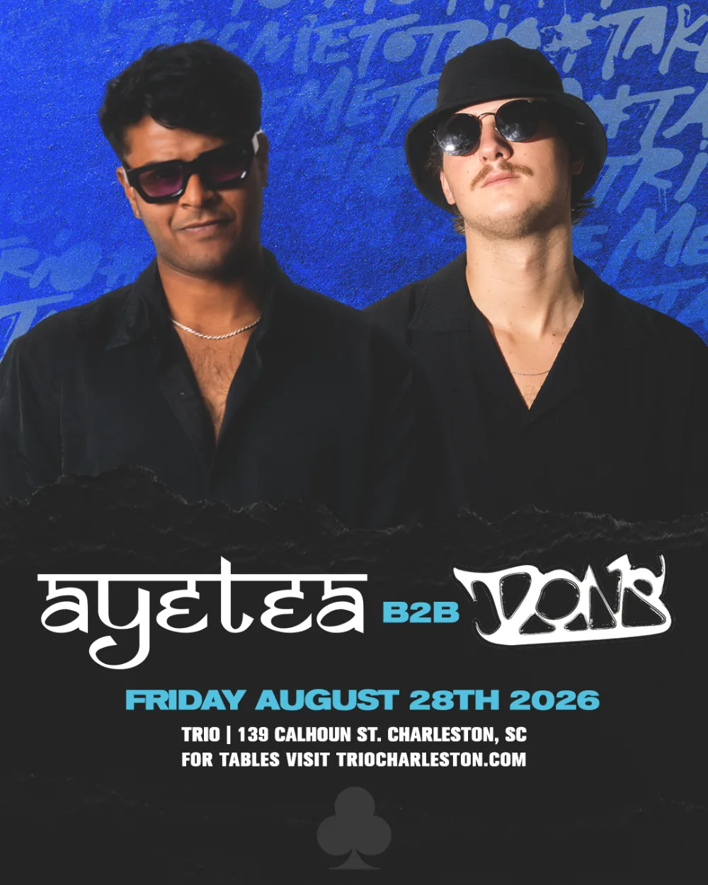 Dons, Ayetea — event flyer