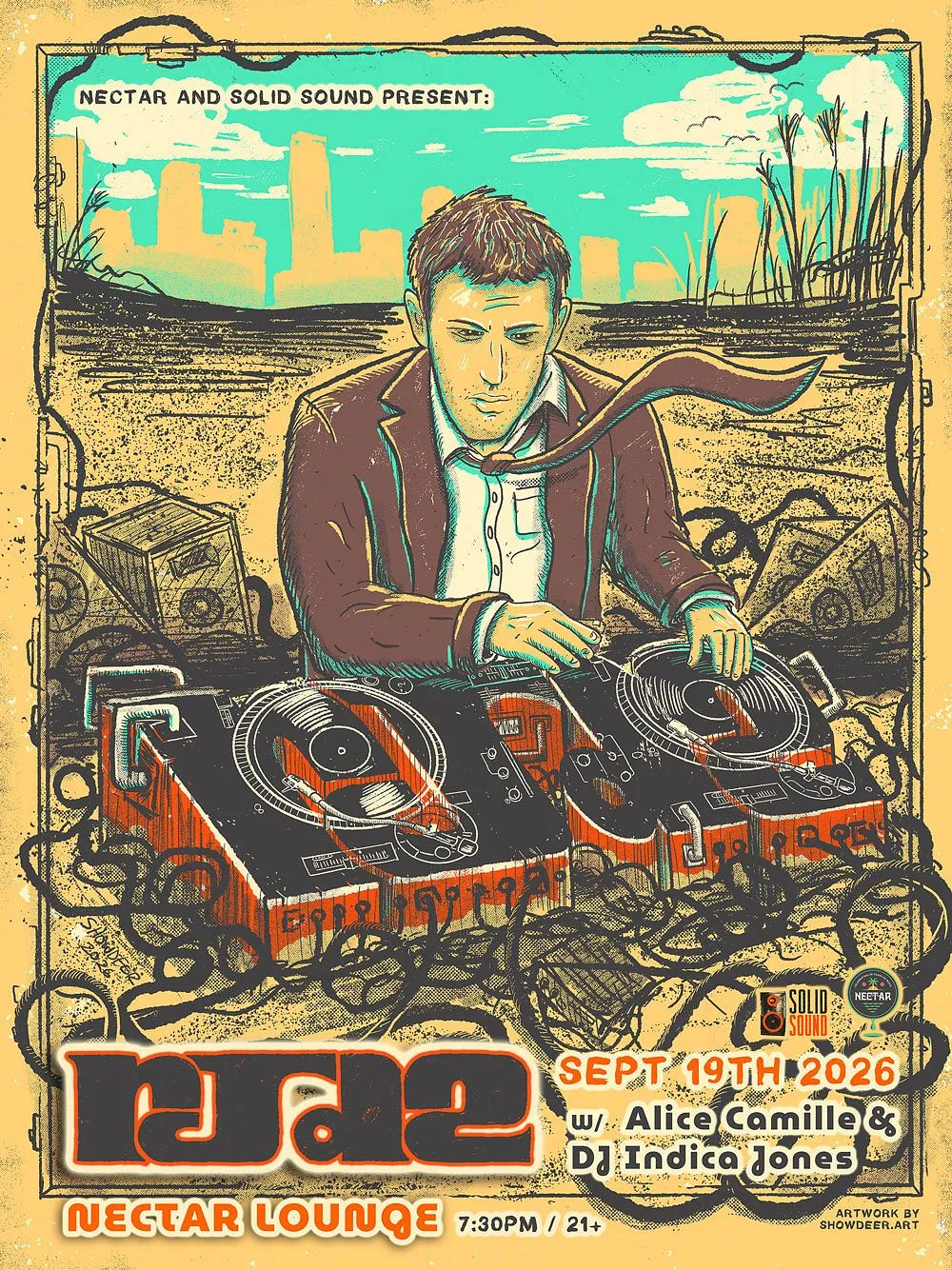 RJD2 — event flyer
