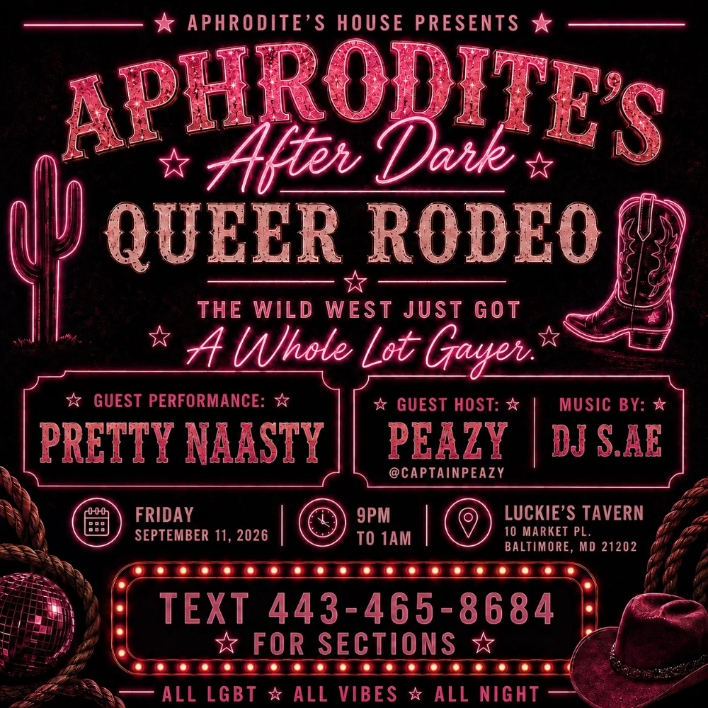Aphrodite — event flyer