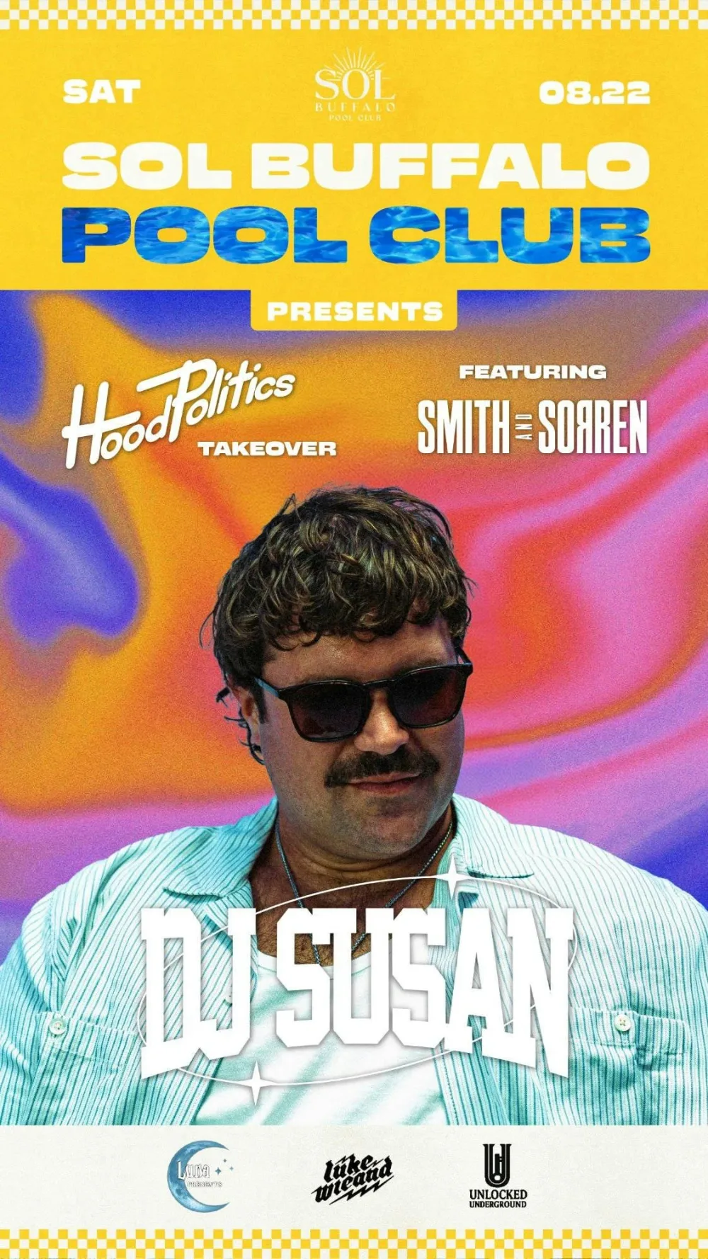 DJ Susan — event flyer
