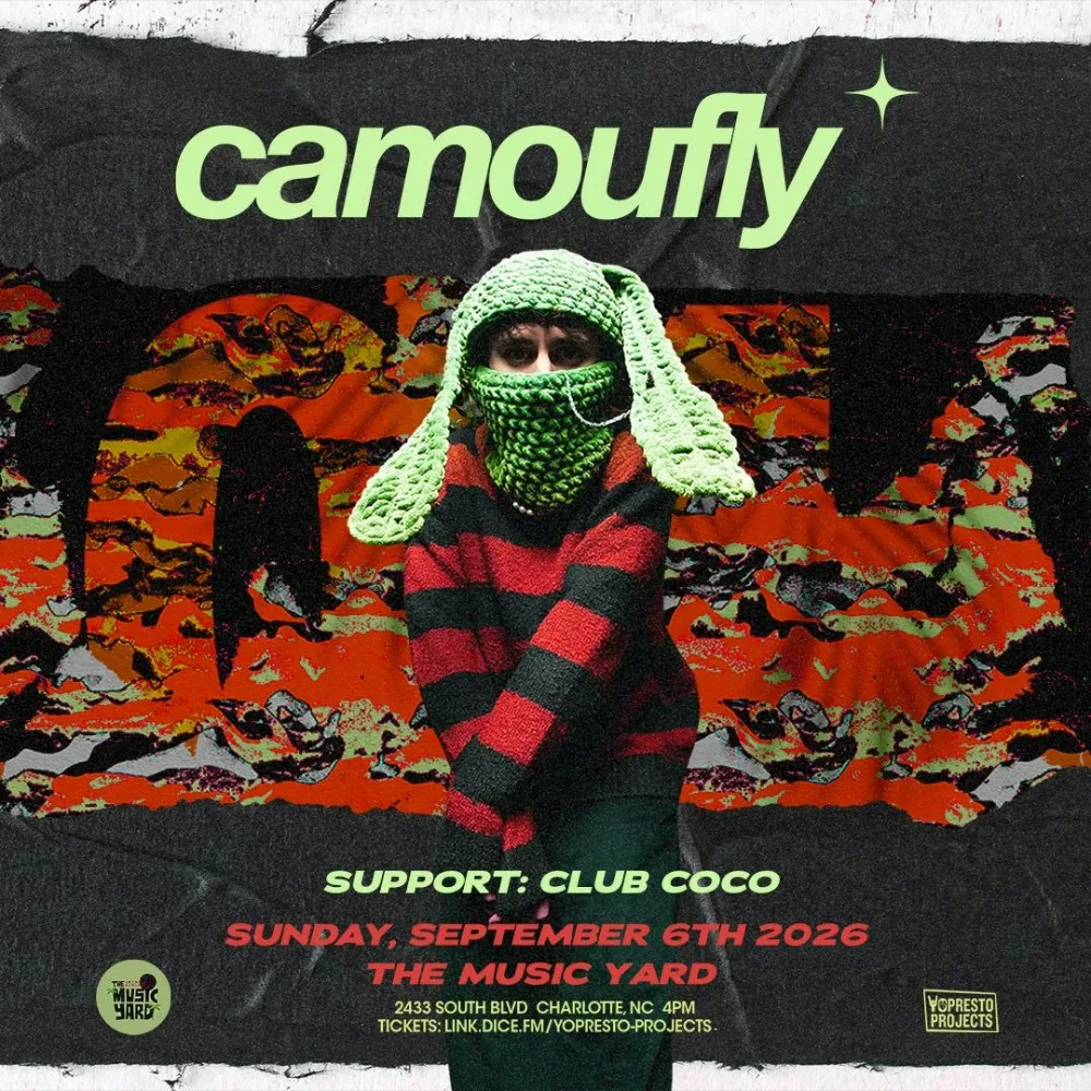 camoufly — event flyer