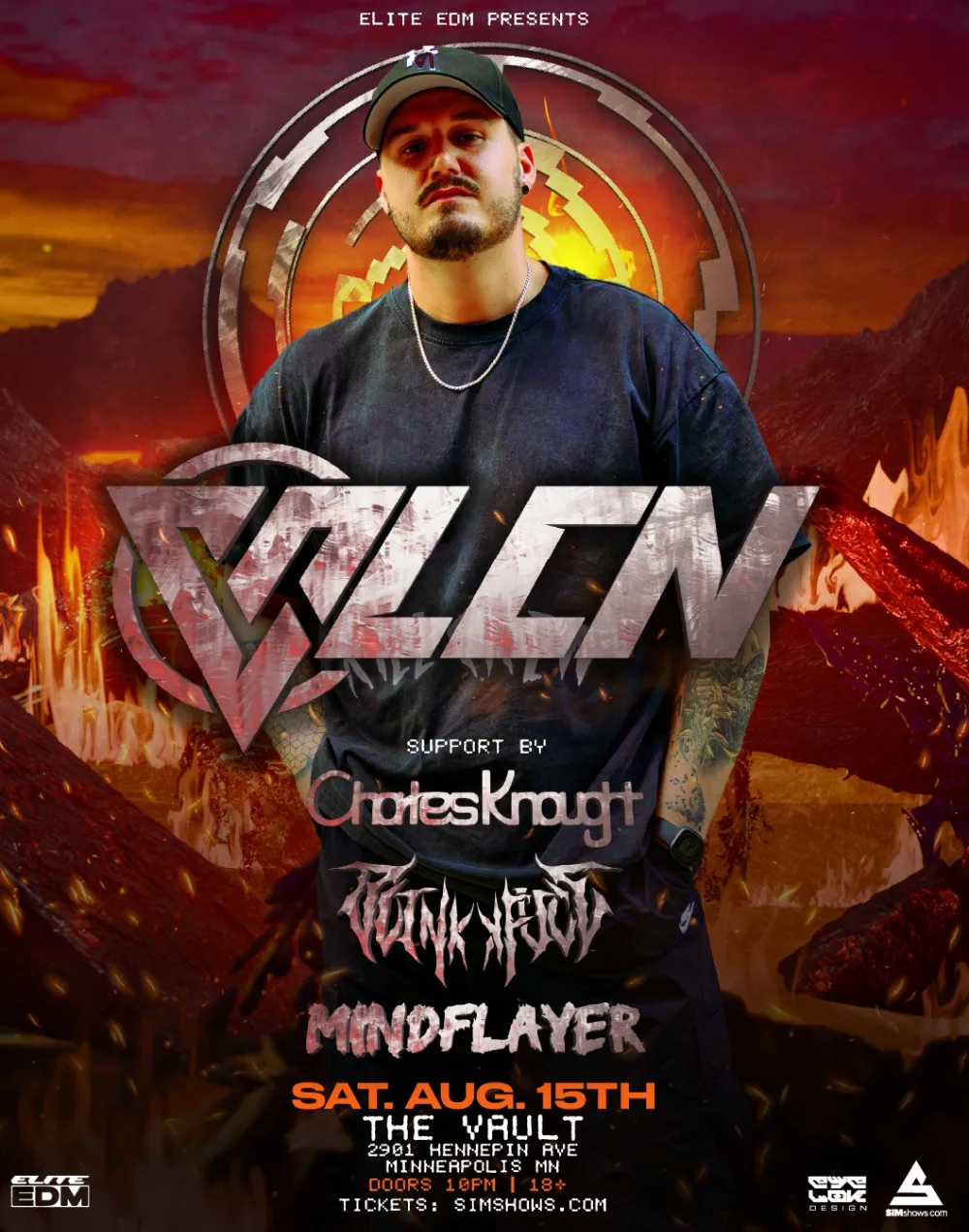 VLCN — event flyer