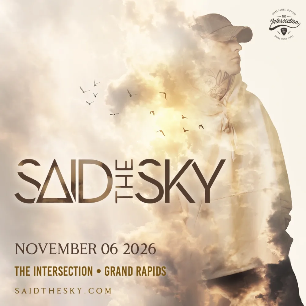 Said The Sky — event flyer