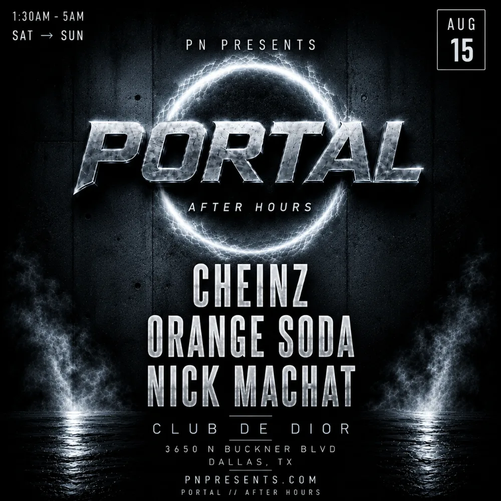 Portal After Hours — event flyer