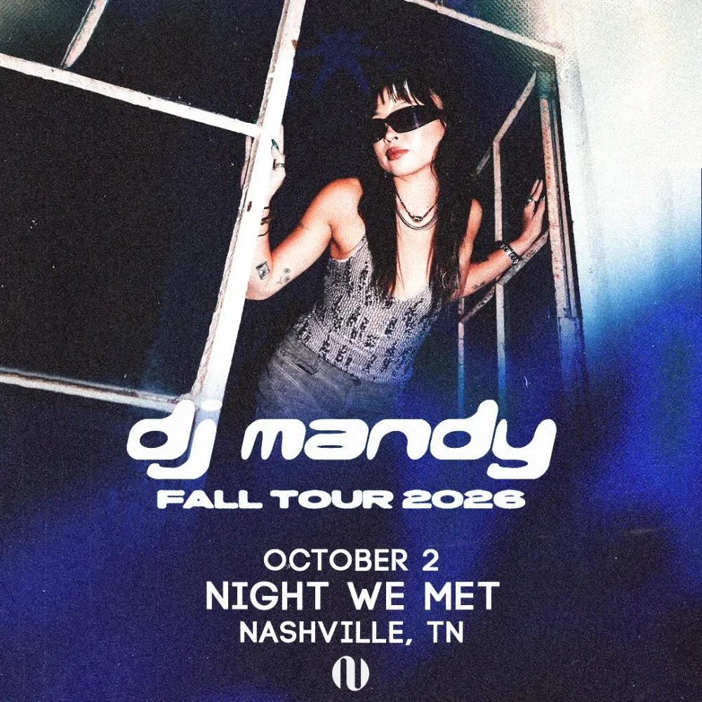 DJ Mandy — event flyer