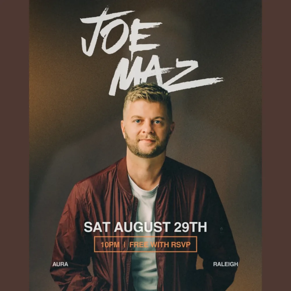 Joe Maz — event flyer