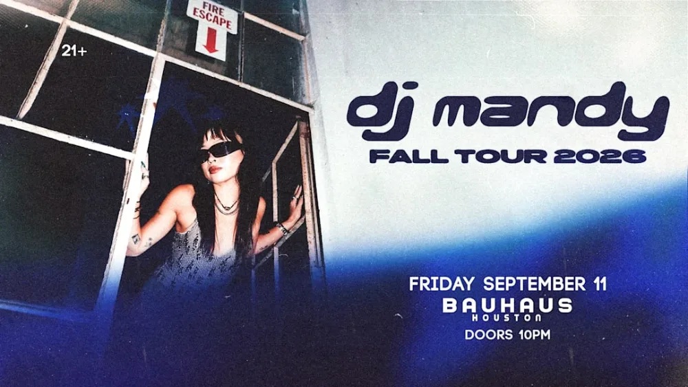 DJ Mandy — event flyer