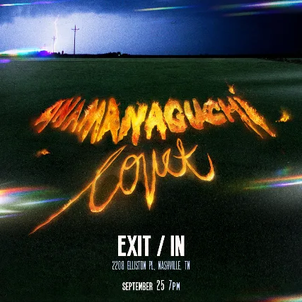 Covet, Anamanaguchi — event flyer