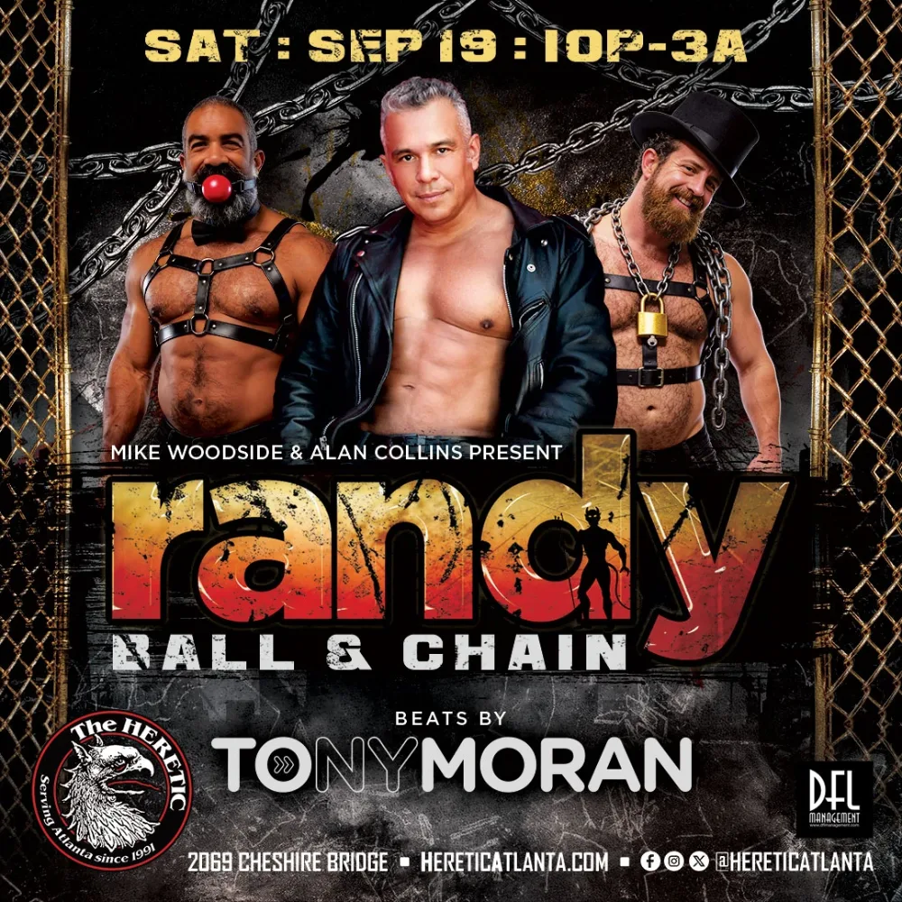 DJ Tony Moran — event flyer