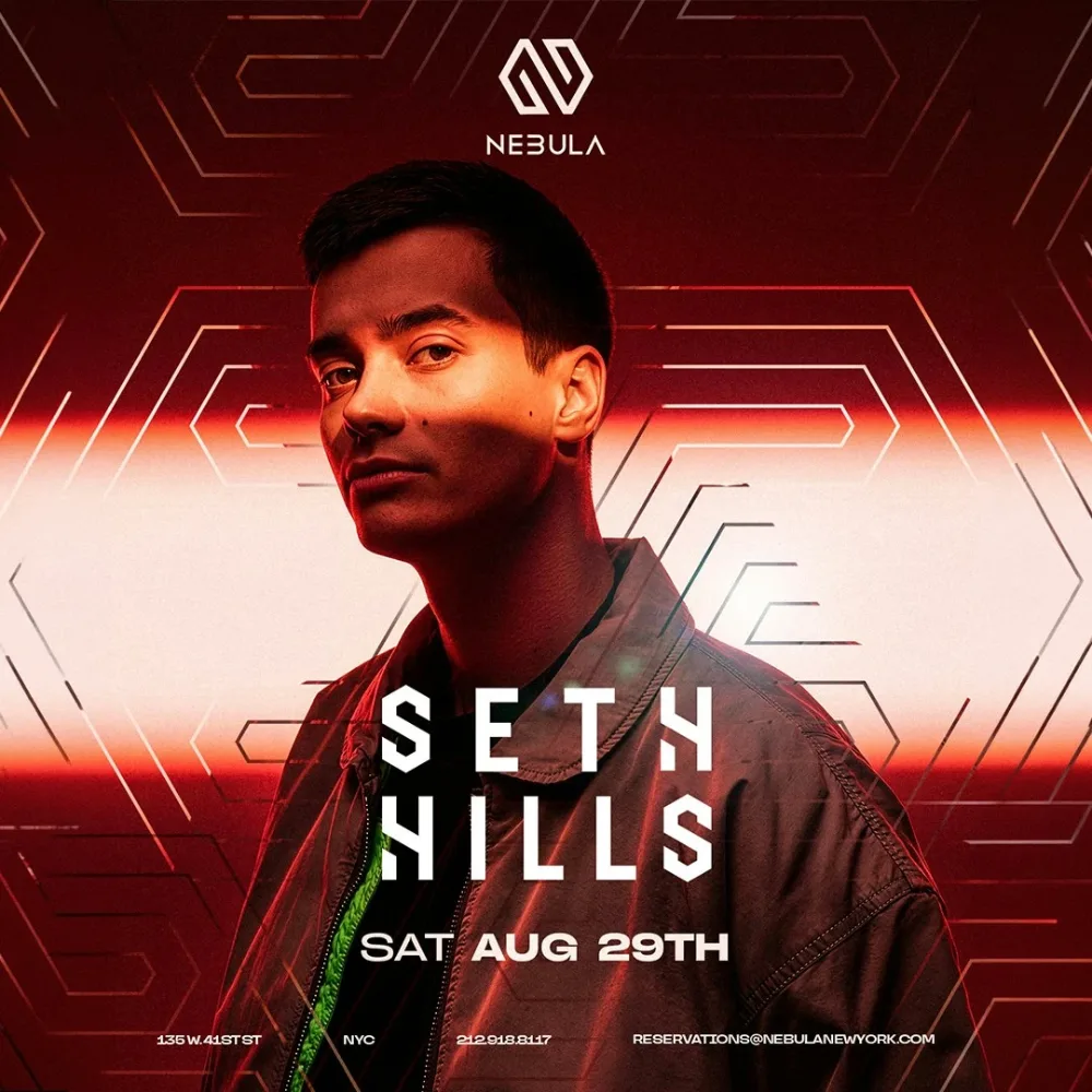 Seth Hills — event flyer