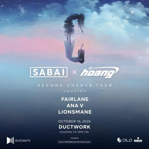 SABAI, Hoang, Fairlane, Ana V, Lionsmane — event flyer