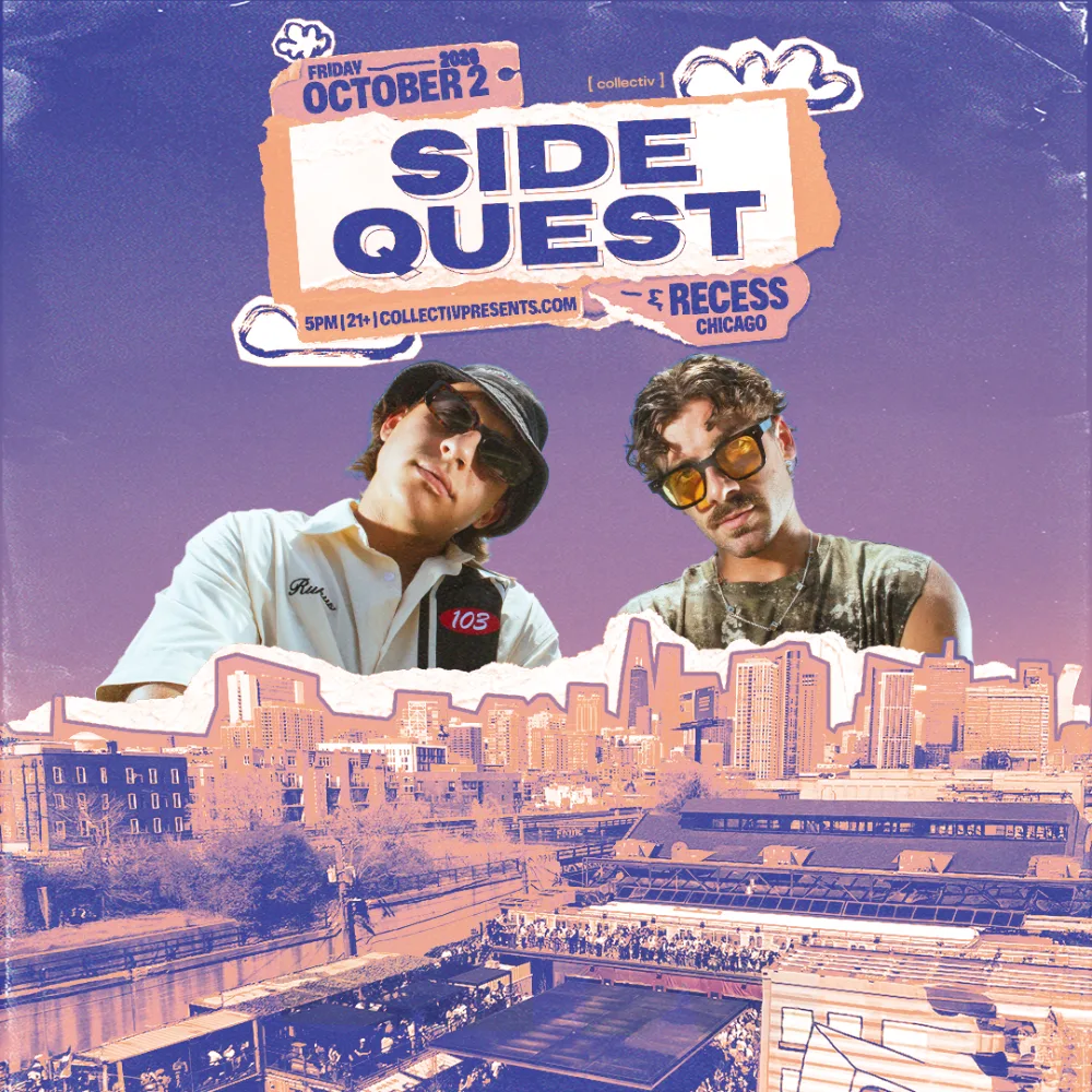 SIDEQUEST — event flyer