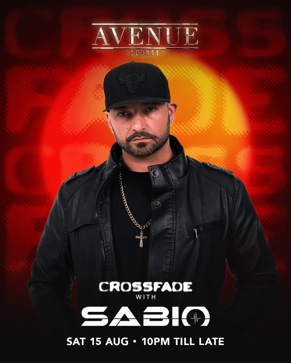 Crossfade Presents — event flyer