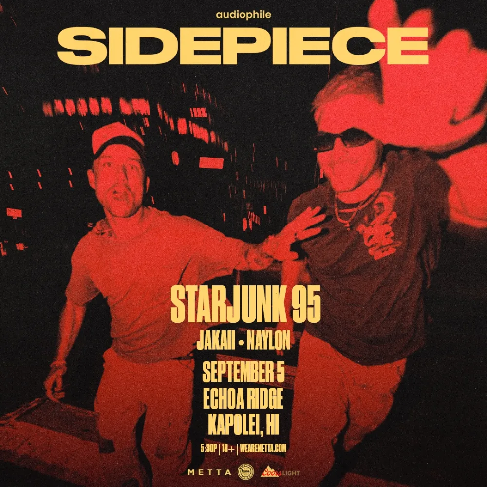 SIDEPIECE, Starjunk 95, Jakaii, Naylon — event flyer