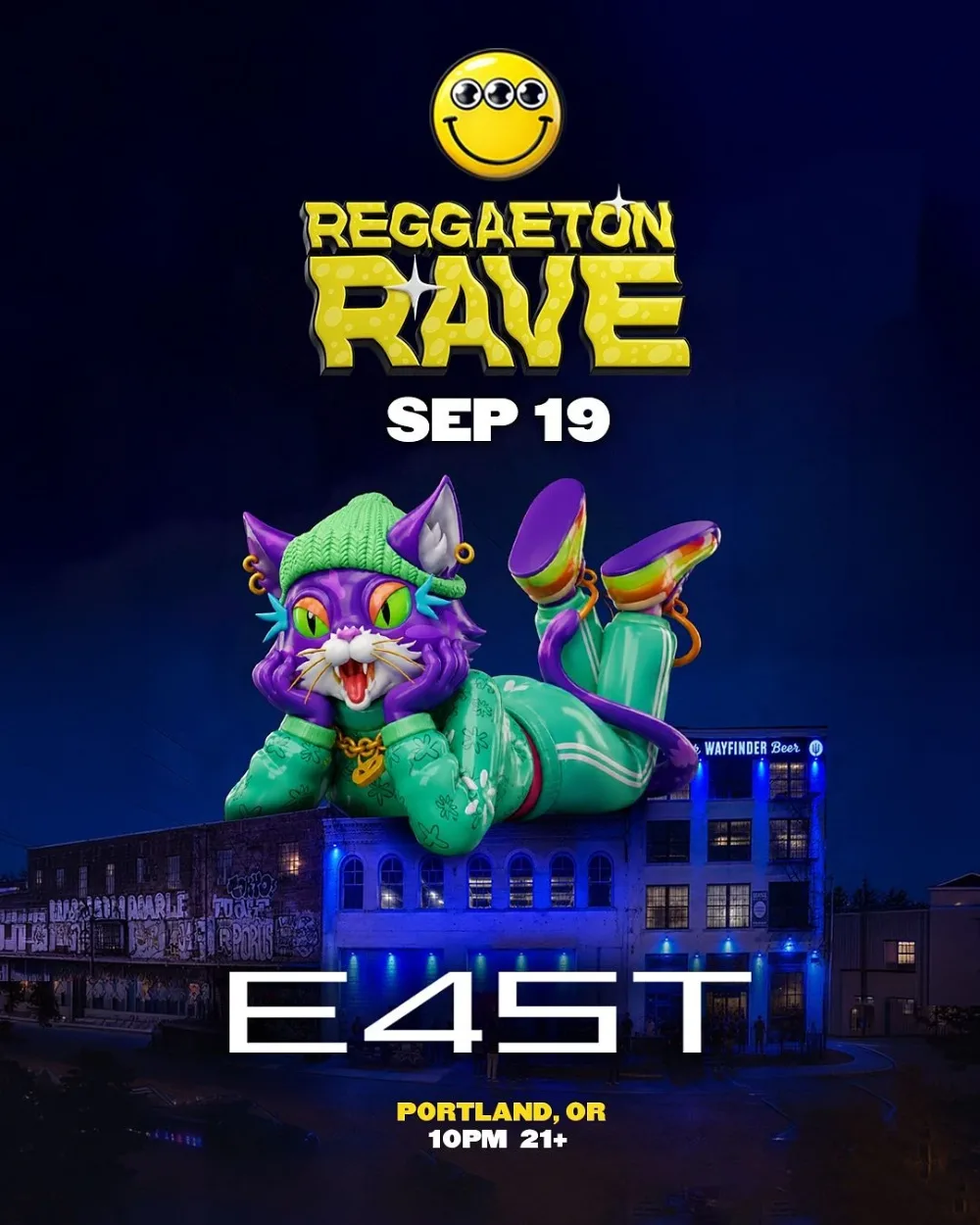 Reggaeton Rave — event flyer
