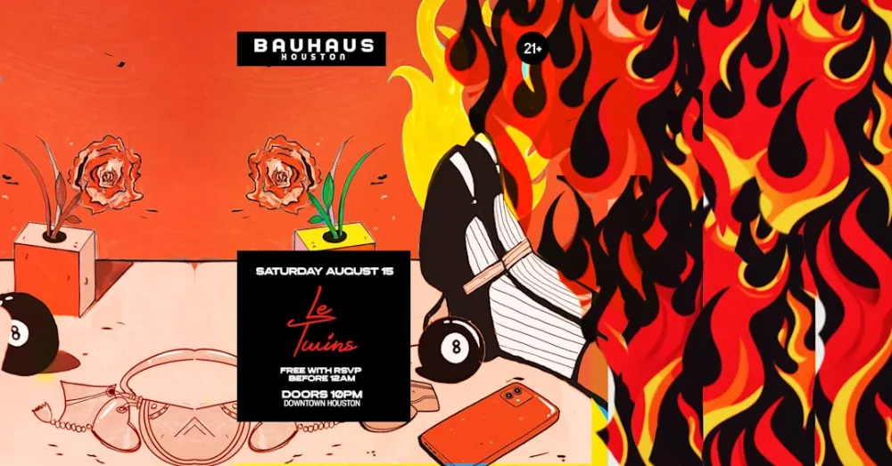 Le Twins — event flyer