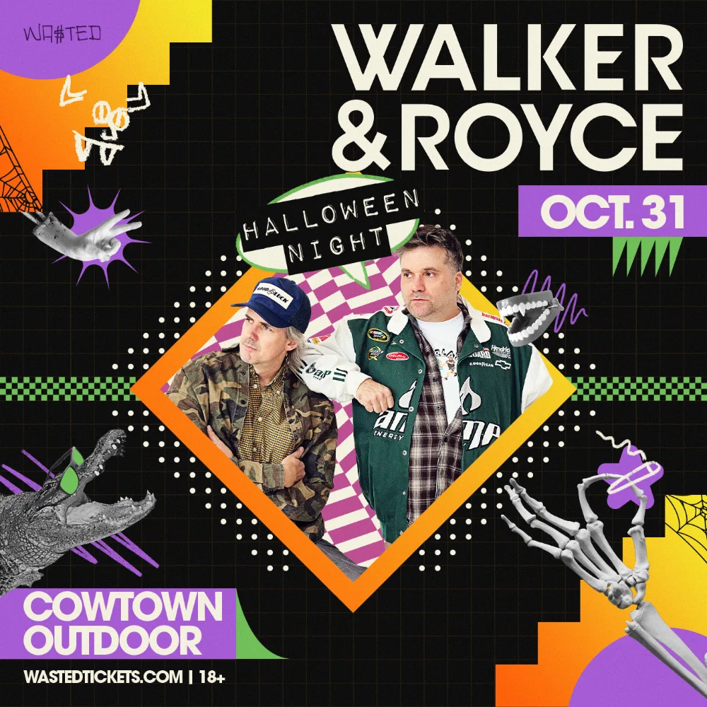 Walker & Royce — event flyer