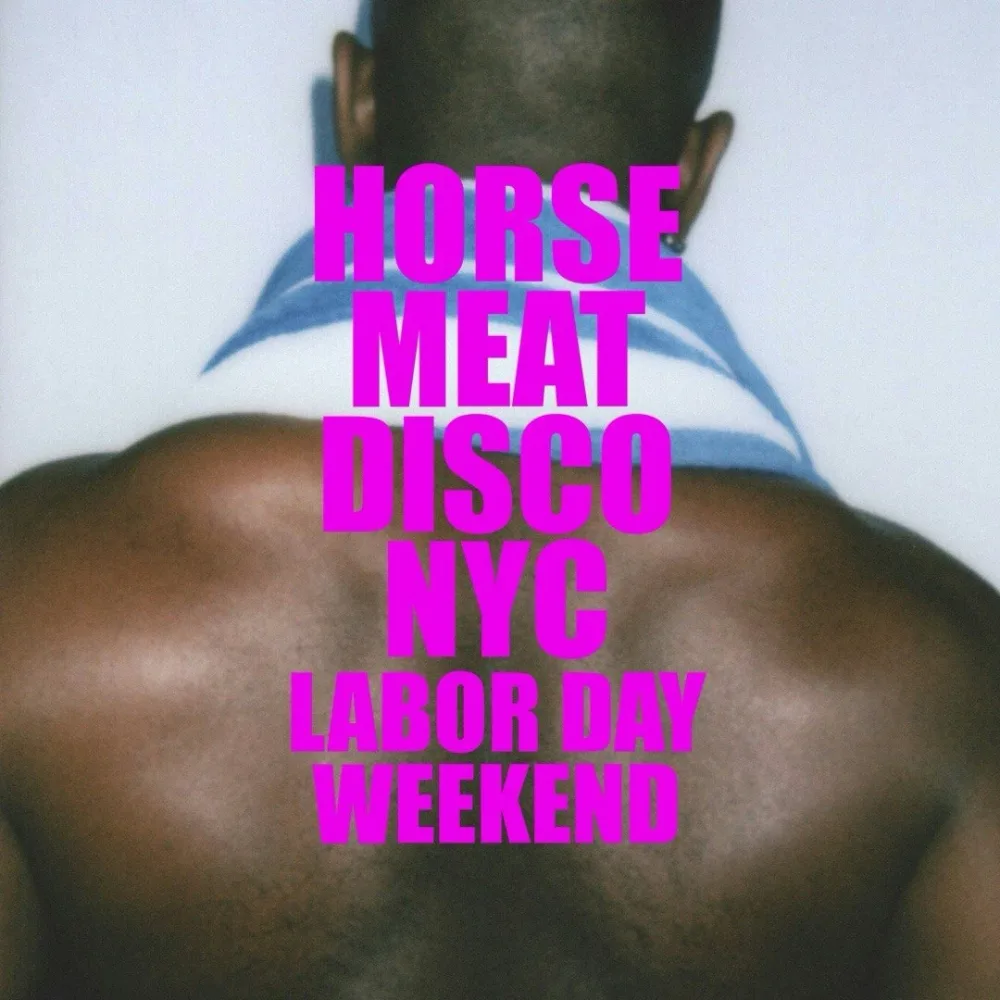 Horse Meat Disco — event flyer