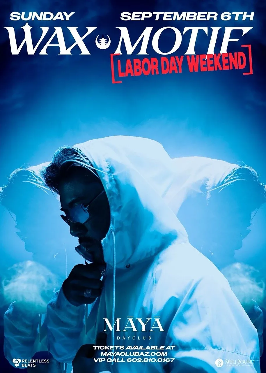 Wax Motif — event flyer