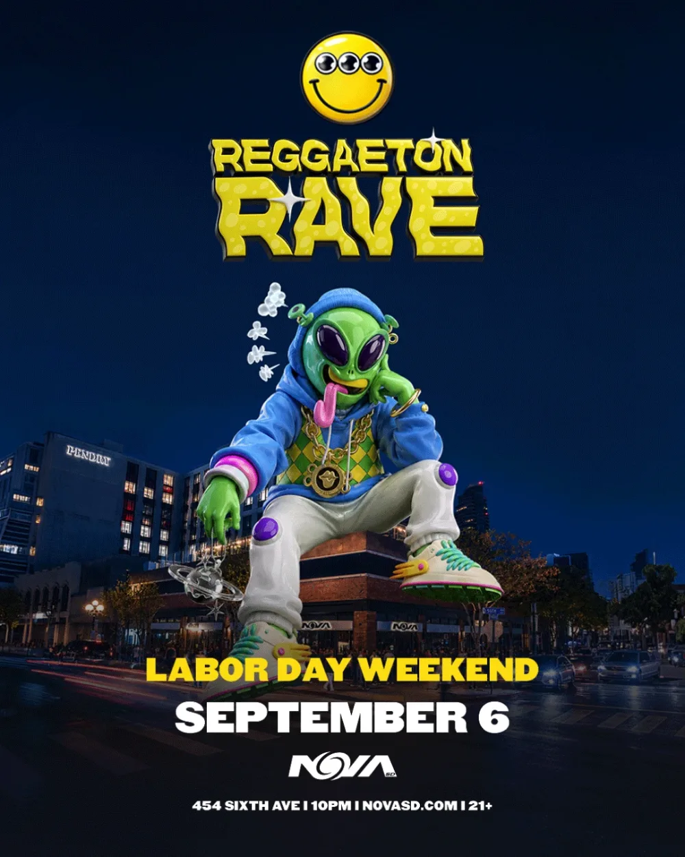 Reggaeton Rave — event flyer