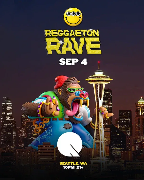 Reggaeton Rave — event flyer