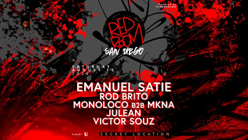 Emanuel Satie, Monoloco, Victor Souz, MKNA — event flyer