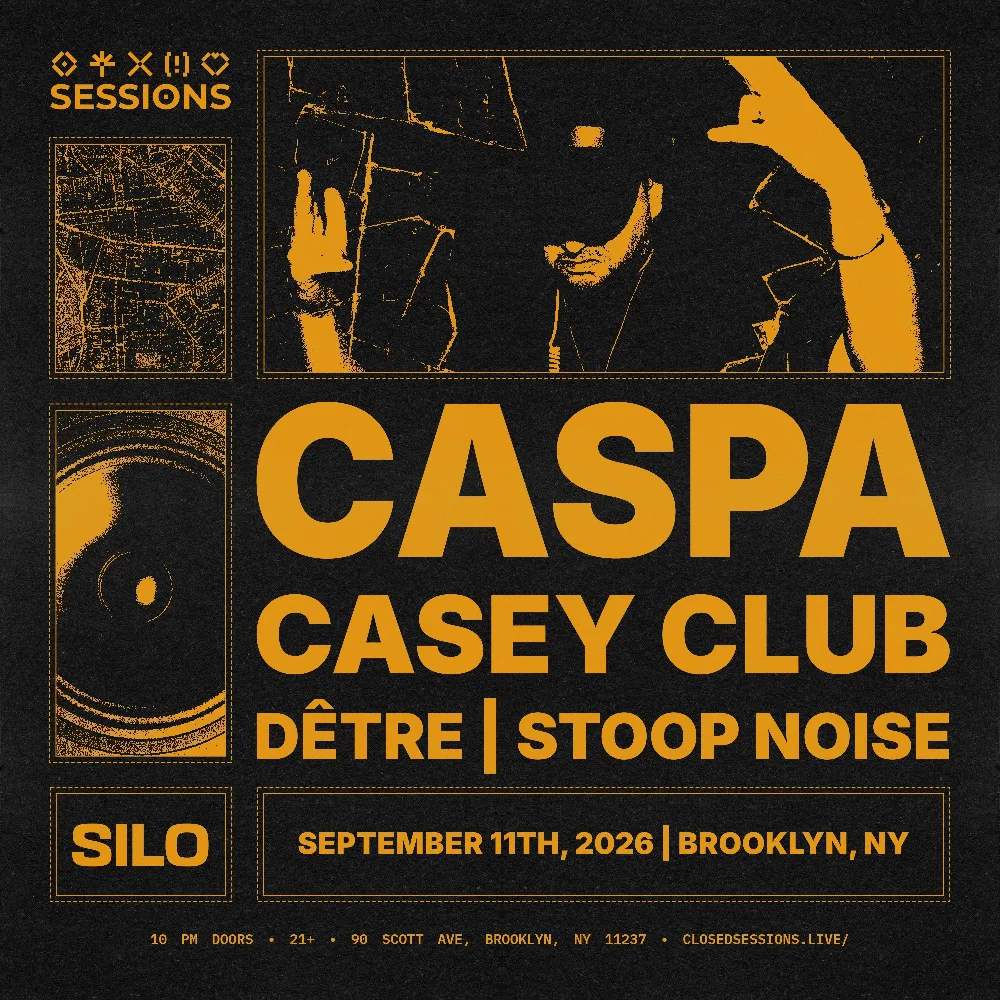 Caspa, Casey Club, Dêtre — event flyer