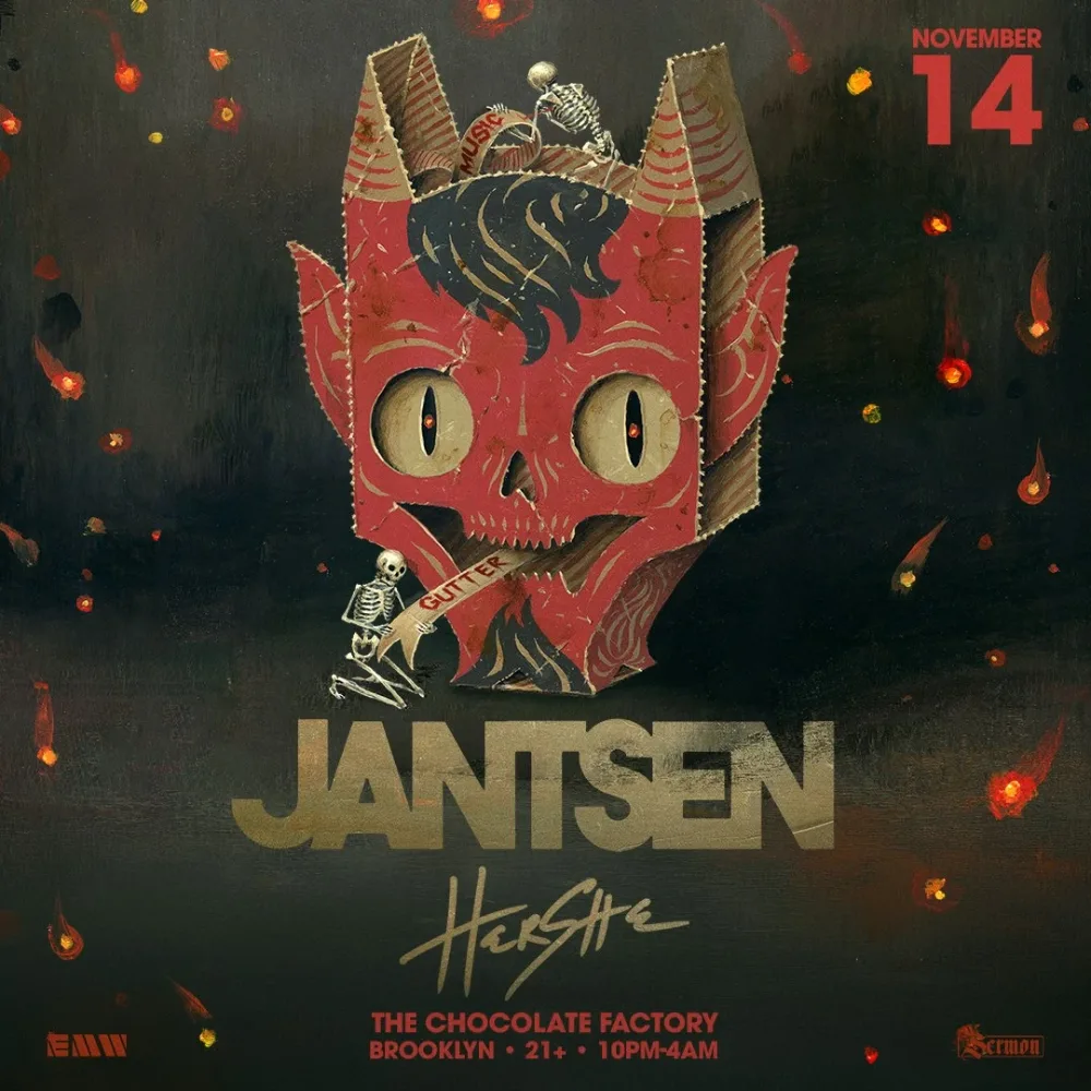 Jantsen, HerShe — event flyer