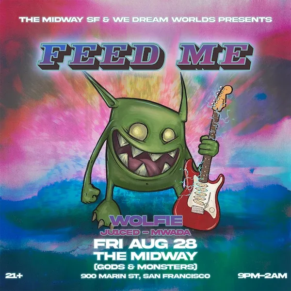 Feed Me — event flyer