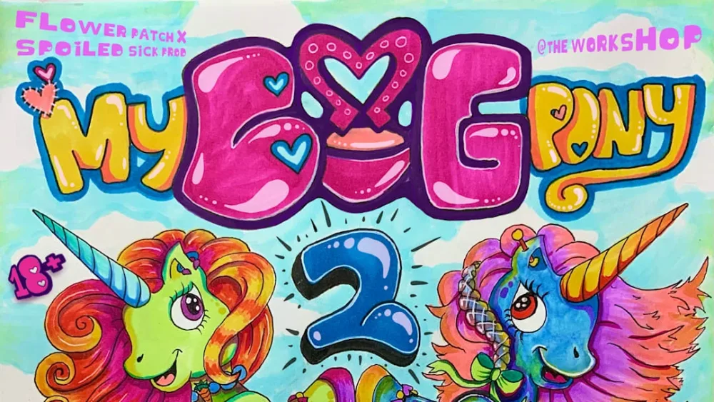 Big Pony Party 2 — event flyer