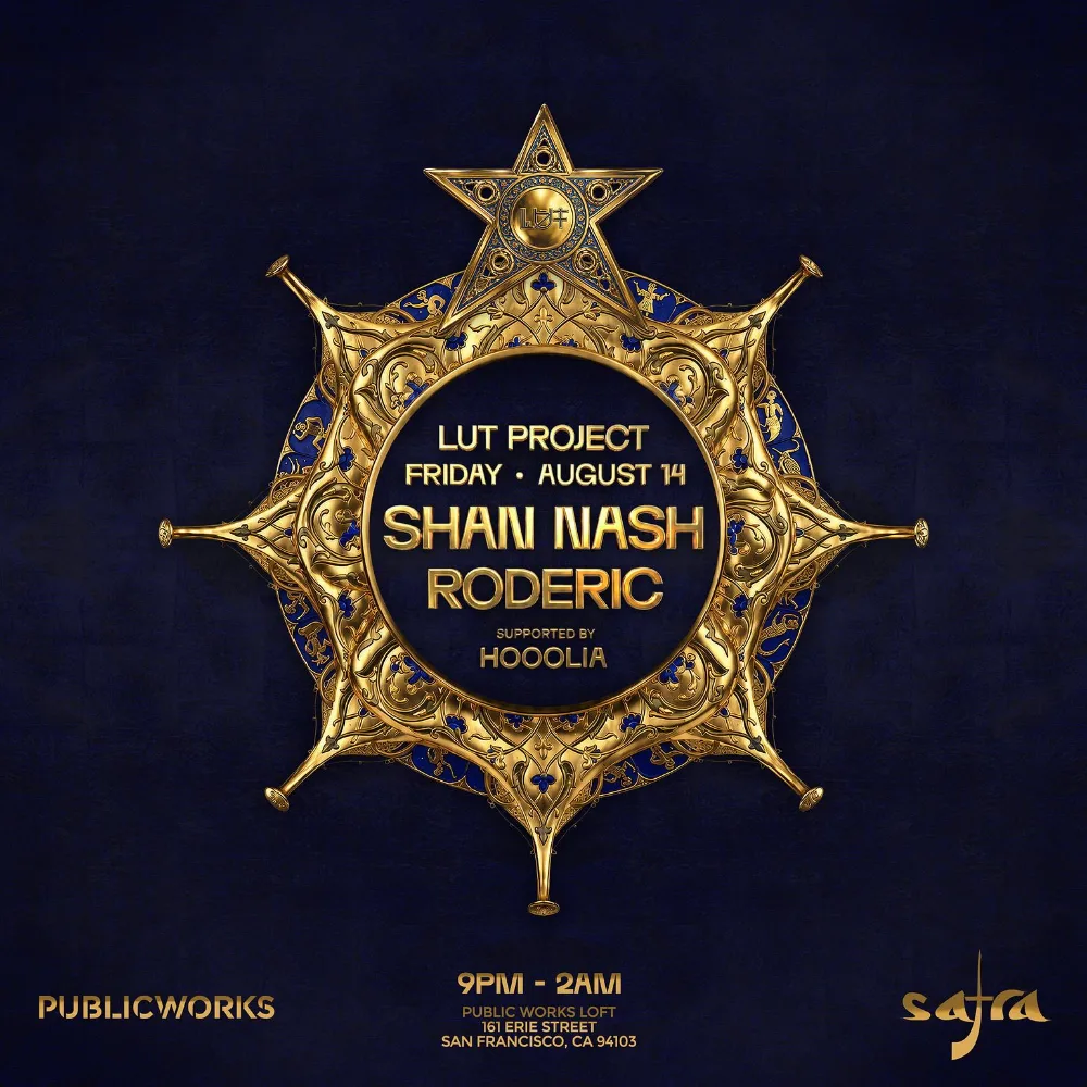 Shan Nash — event flyer