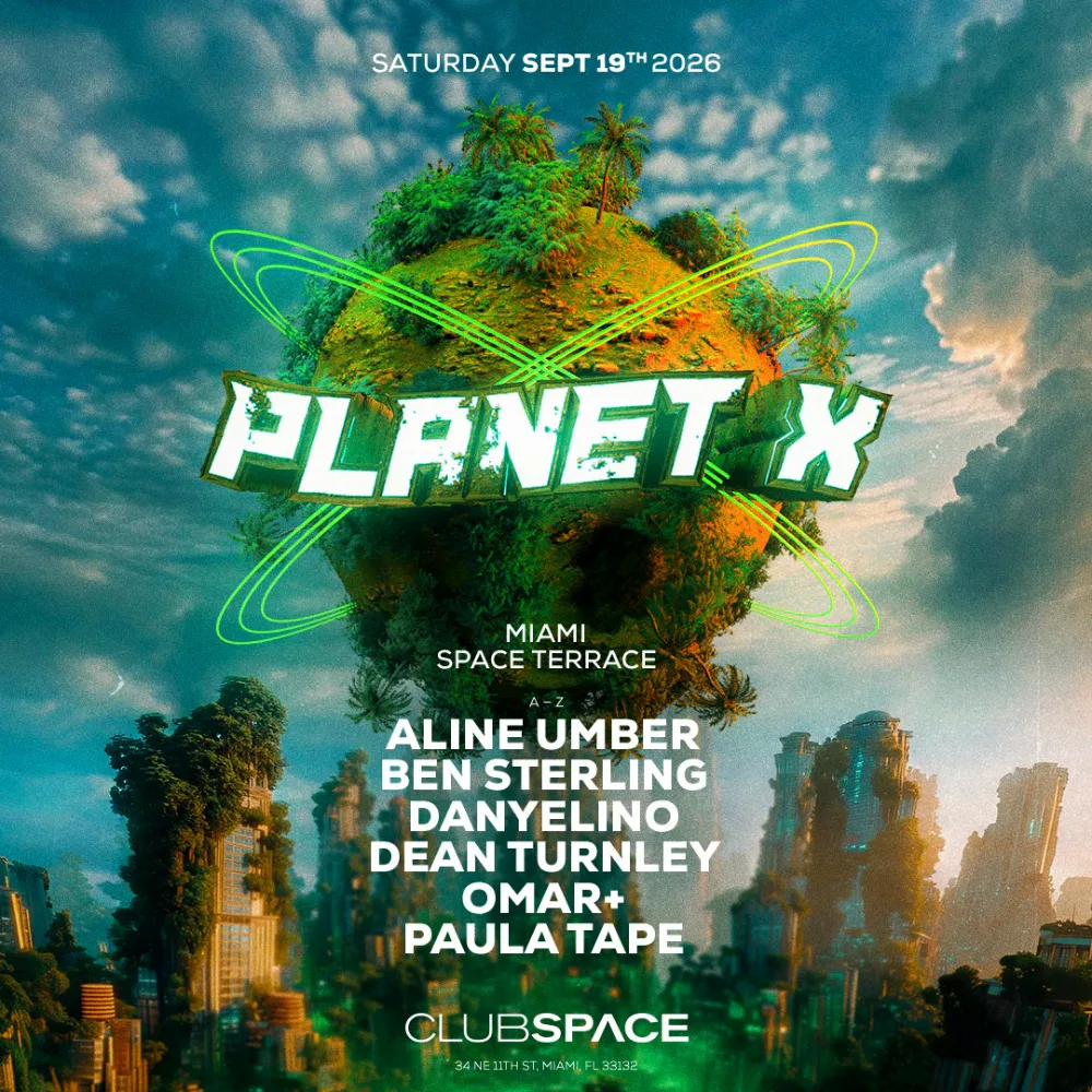 Planet X — event flyer