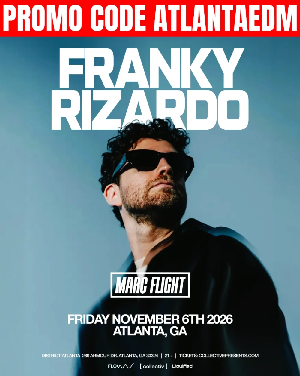 Franky Rizardo — event flyer