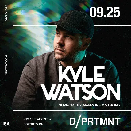Kyle Watson — event flyer