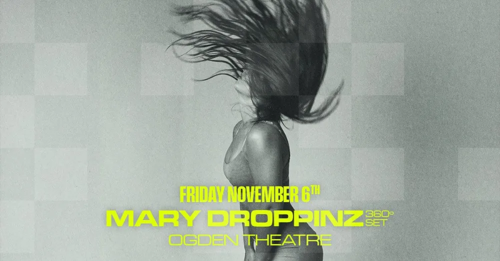 Mary Droppinz — event flyer