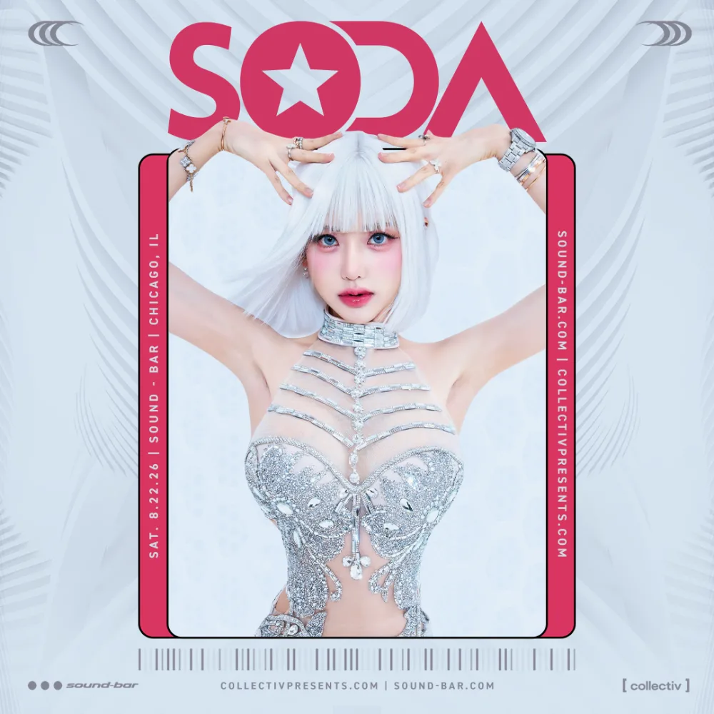 DJ Soda — event flyer