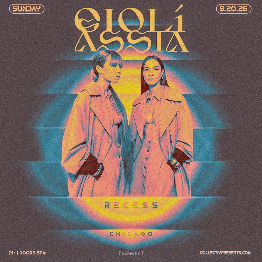 Giolì & Assia — event flyer