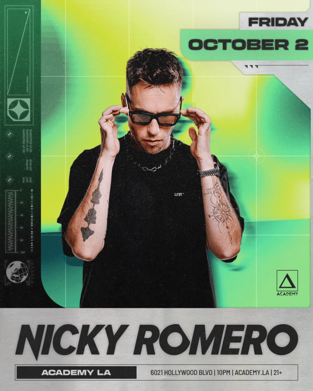 Nicky Romero — event flyer