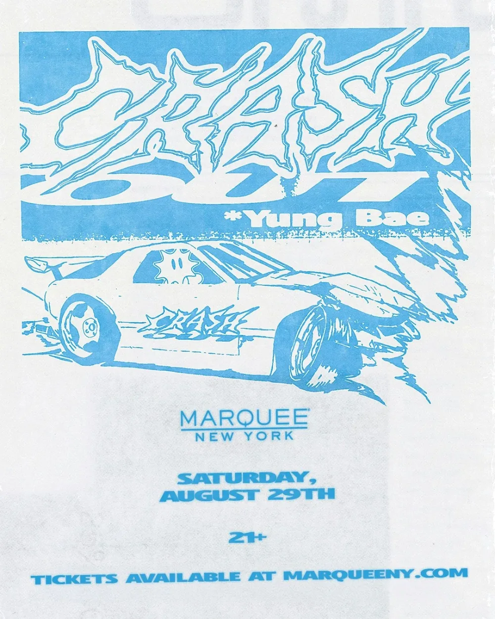 Yung Bae — event flyer