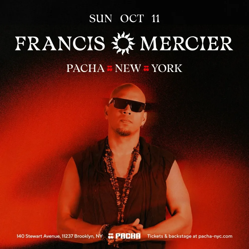 Francis Mercier — event flyer
