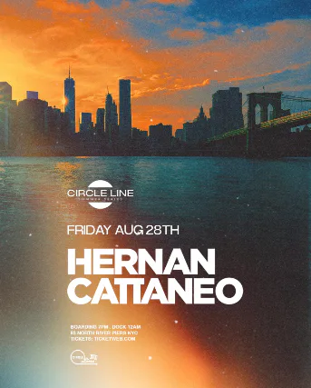Hernan Cattaneo — event flyer