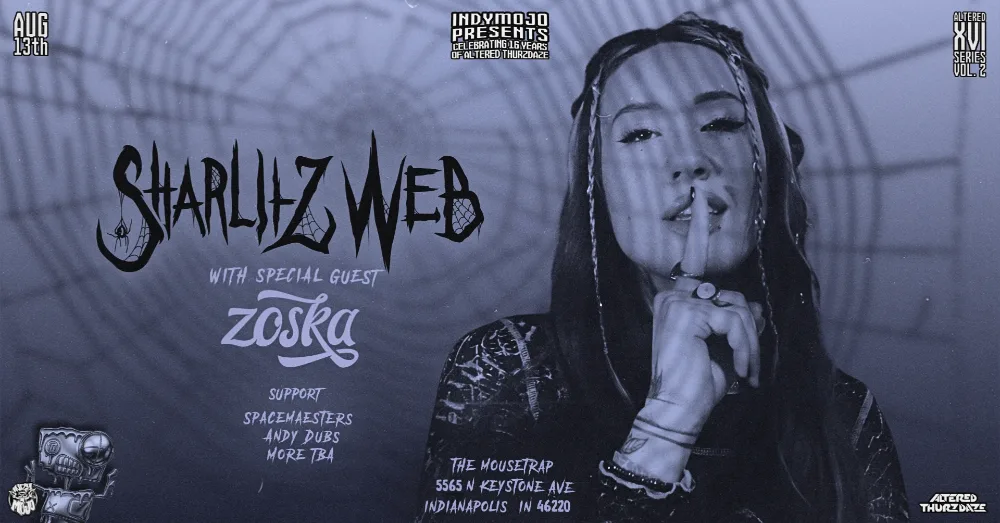 Sharlitz Web, zoska — event flyer