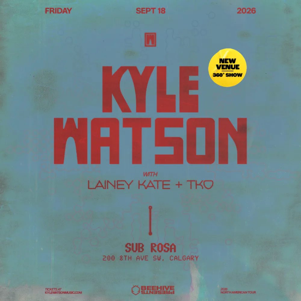 Kyle Watson — event flyer